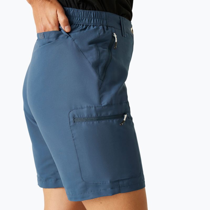 Дамски шорти за трекинг REGATTA Chaska III dark denim 4