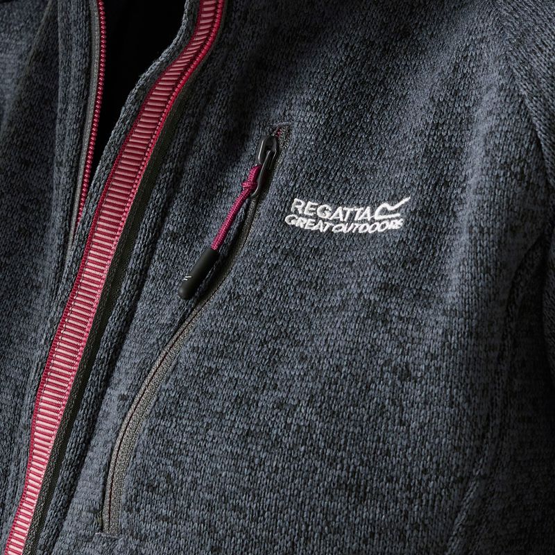 Дамска поларена качулка REGATTA Newhill II seal grey/pop 6