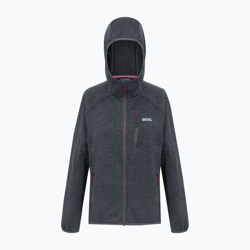 Дамска поларена качулка REGATTA Newhill II seal grey/pop 7