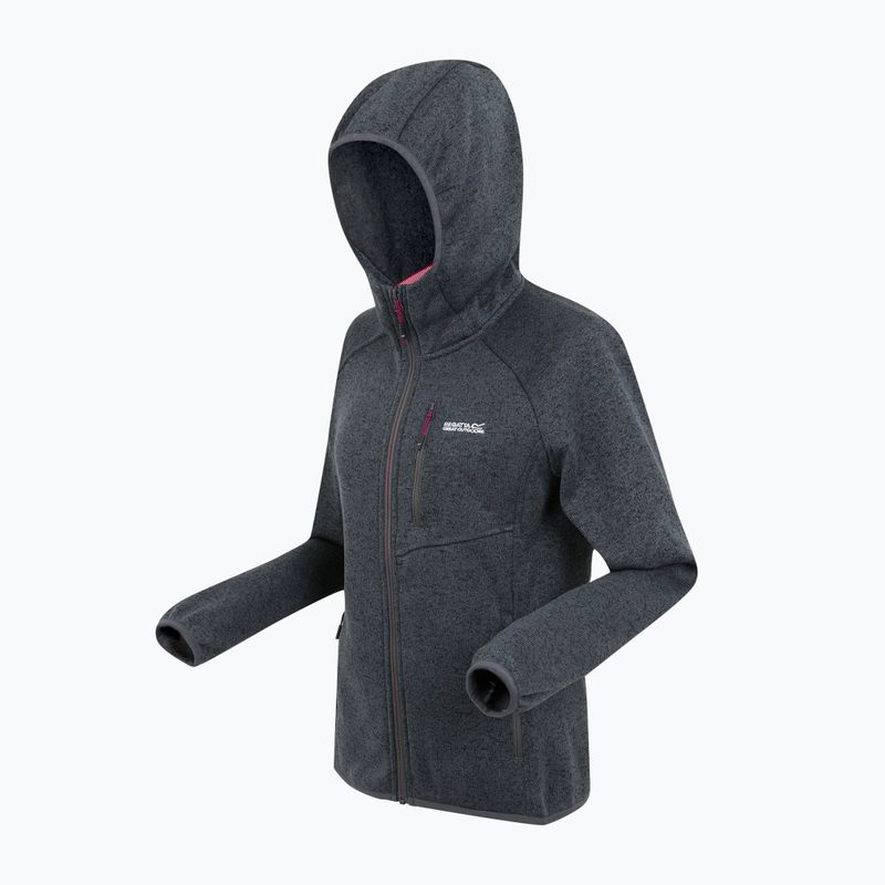 Дамска поларена качулка REGATTA Newhill II seal grey/pop 9