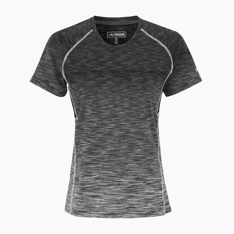 Дамска тениска REGATTA Laxley II black ombre 5