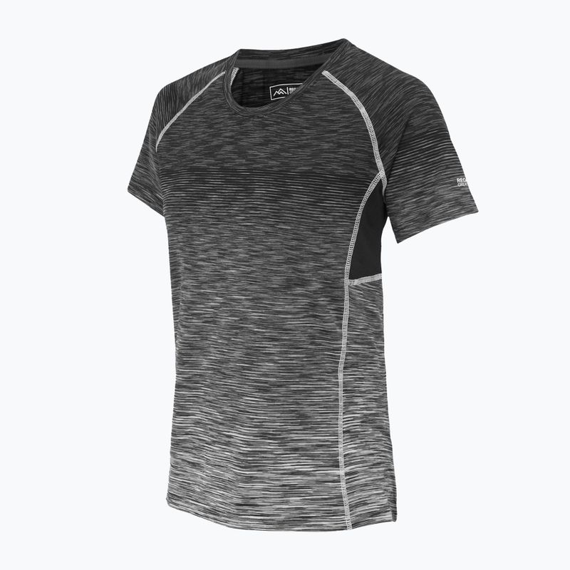 Дамска тениска REGATTA Laxley II black ombre 7
