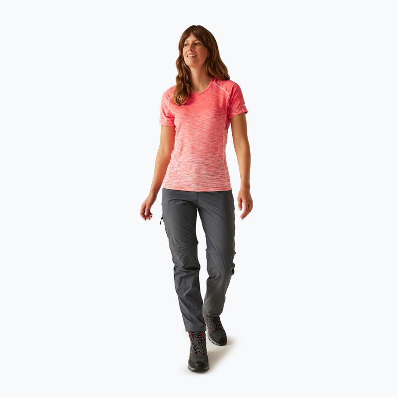 Дамска тениска REGATTA Laxley II peach bloom ombre 2