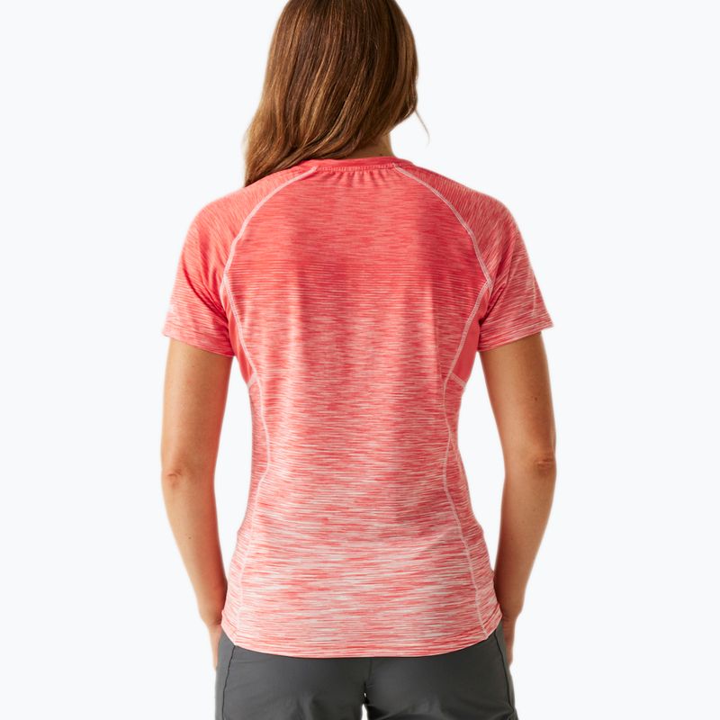 Дамска тениска REGATTA Laxley II peach bloom ombre 3
