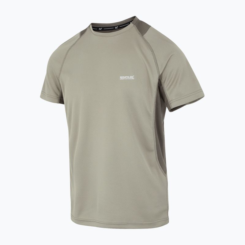 Мъжка тениска REGATTA Virda IV golden sand/treetop 7