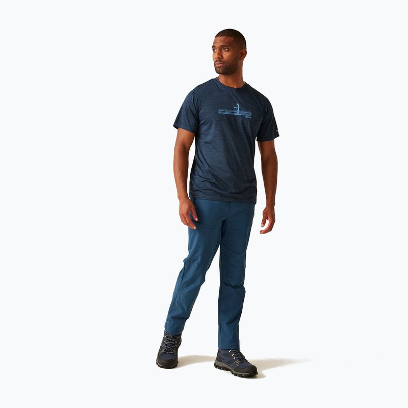 Мъжка трекинг риза REGATTA Fingal IX moonlight denim marl 2