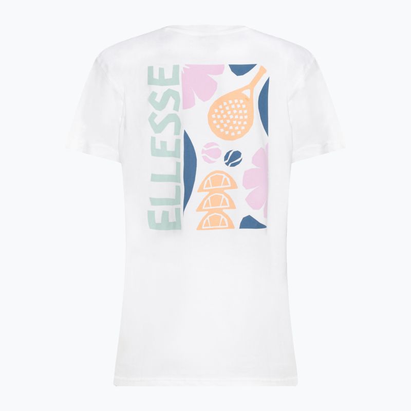 Дамска тениска Ellesse Fortunata white 2