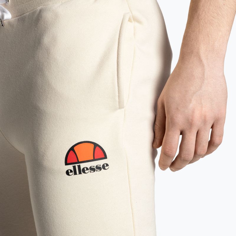 Мъжки панталони Ellesse Ovest Jog off white 3