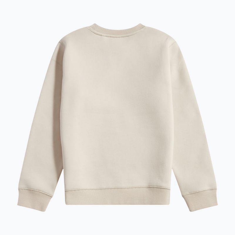 Детски суитшърт New Balance Brush Back Small Logo Crew timberwolf 7