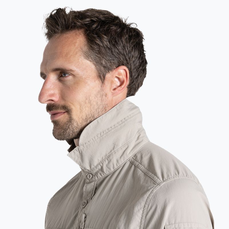 Мъжка риза за трекинг Craghoppers NosiLife Adventure Long Sleeved Shirt III perchment 5