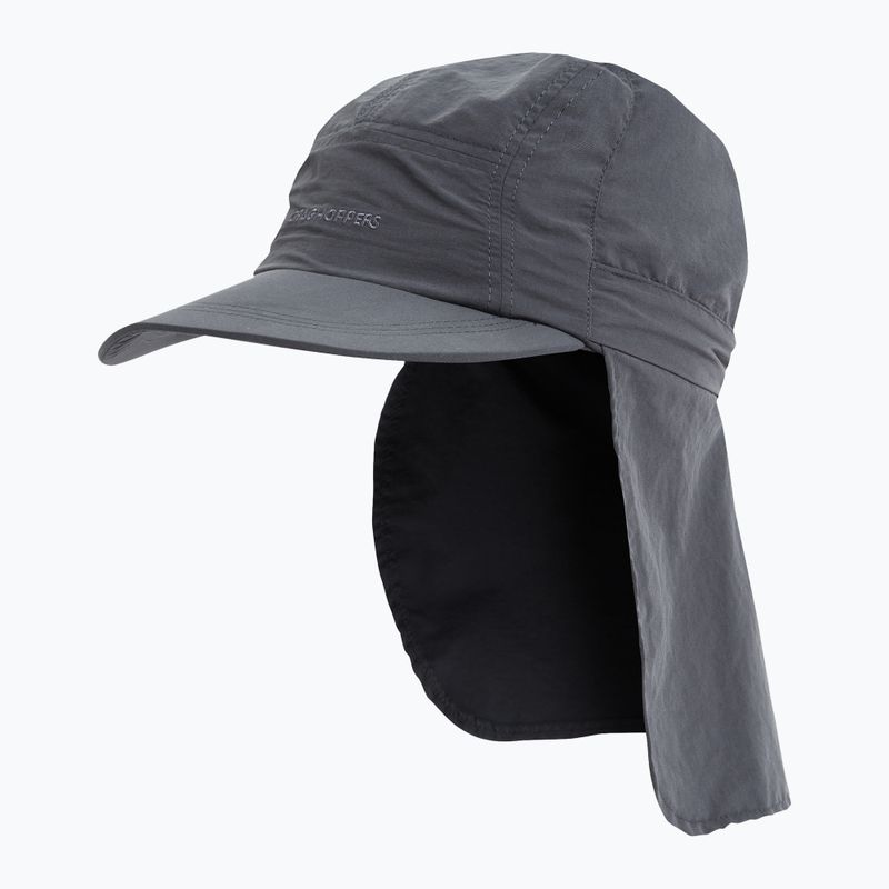Мъжка шапка с козирка Craghoppers NosiLife Desert Hat III black pepper 2