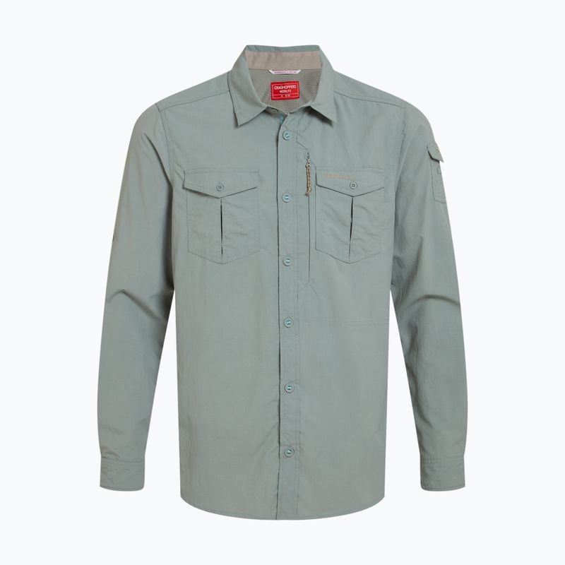 Мъжка риза Craghoppers NosiLife Adventure Long Sleeved Shirt III lichen green 10