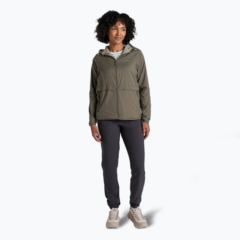 Дамско яке за вятър Craghoppers NosiLife Rosa Reversible wild olive / vert 3