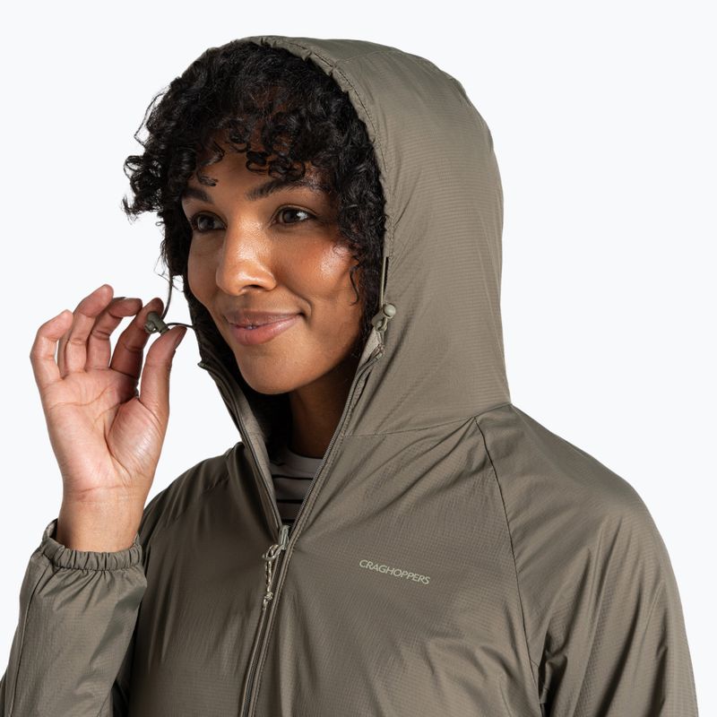 Дамско яке за вятър Craghoppers NosiLife Rosa Reversible wild olive / vert 5