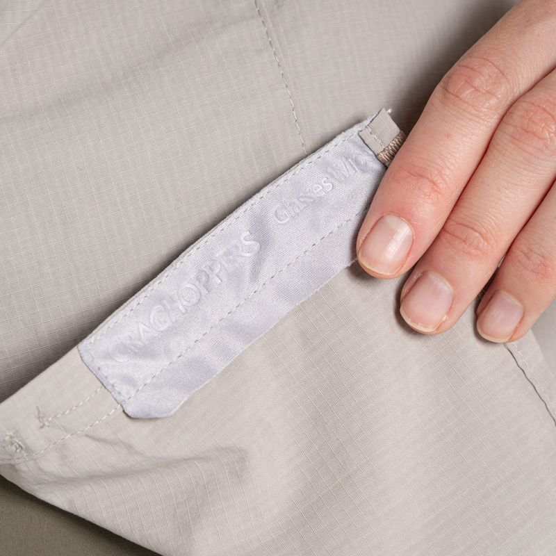 Дамска риза Craghoppers NosiLife Adventure Long Sleeved Shirt III soft mushroom 10