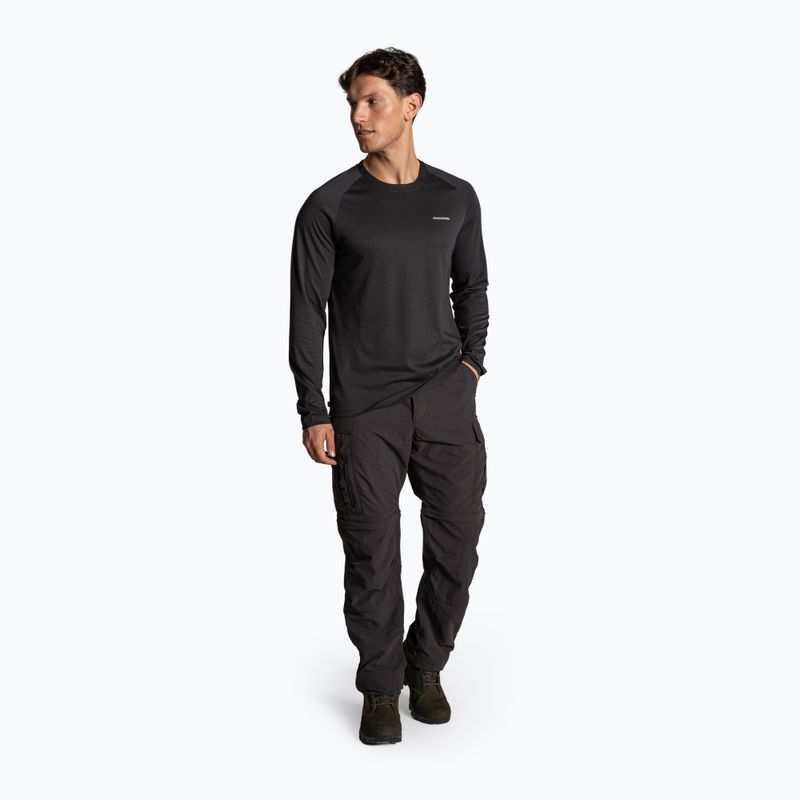 Мъжка трекинг блуза с дълъг ръкав Craghoppers NosiLife Nour Long Sleeve dark iron 2