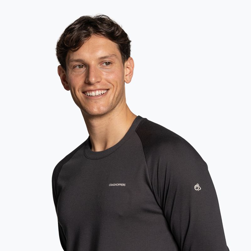 Мъжка трекинг блуза с дълъг ръкав Craghoppers NosiLife Nour Long Sleeve dark iron 4
