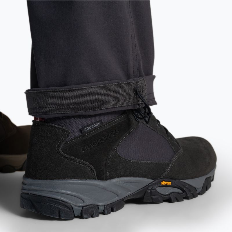 Мъжки панталони за трекинг Craghoppers NosiLife Rif Stretch Cargo Trouser dark iron 9