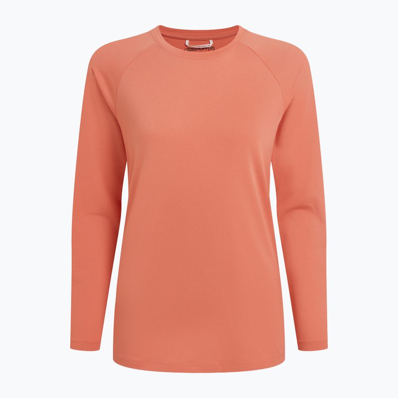 Дамска блуза с дълъг ръкав за  трекинг Craghoppers NosiLife Nour Long Sleeve spiced apricot 5