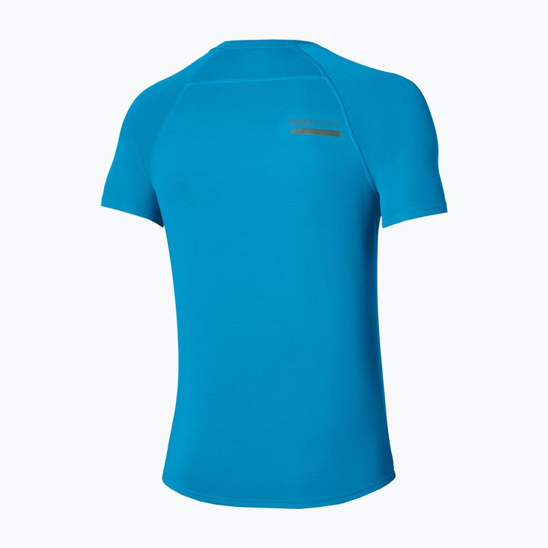 Мъжка тениска за бягане Mizuno Active Dryaeroflow blue jewel 2