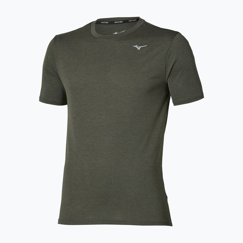 Мъжка тениска за бягане Mizuno Core Run Short Sleeve Tee forest night