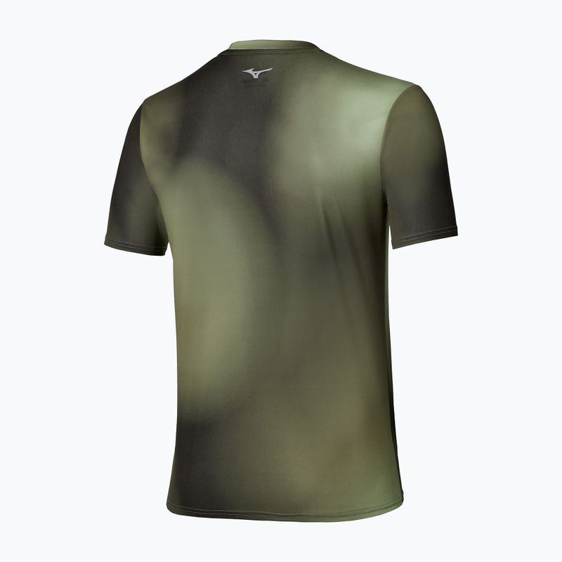 Мъжка тениска за бягане Mizuno Core Graphic Short Sleeve forest night 2