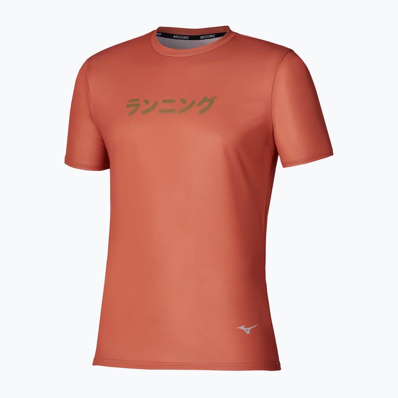 Мъжка тениска за бягане Mizuno Core Graphic Short Sleeve ginger