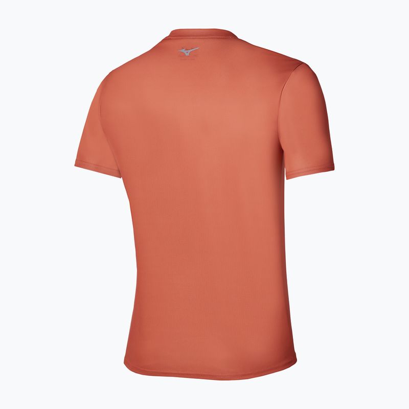 Мъжка тениска за бягане Mizuno Core Graphic Short Sleeve ginger 2