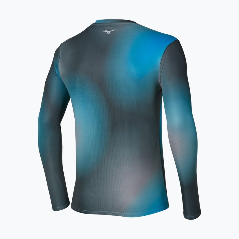 Мъжка блуза за бягане с дълъг ръкав Mizuno Core Graphic Long Sleeve Tee dark slate 2