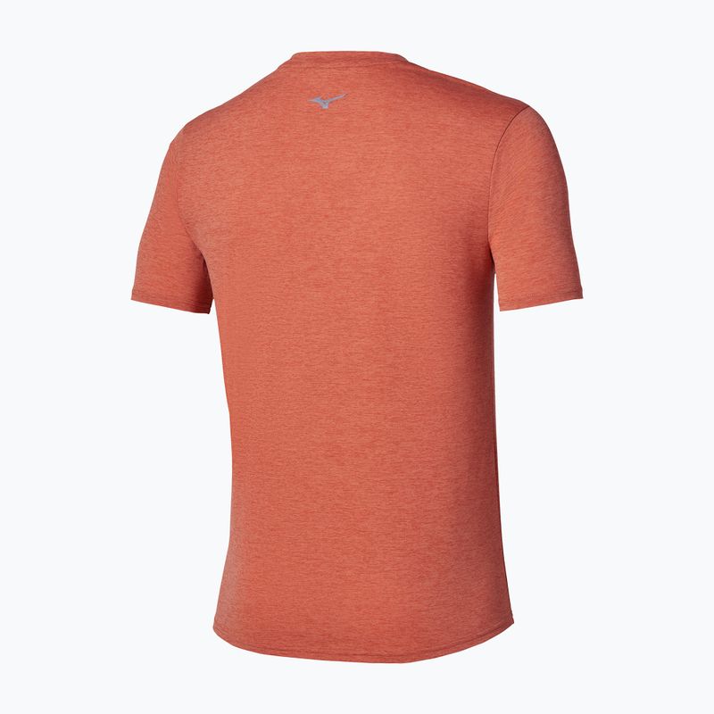 Мъжка тениска за бягане Mizuno Core Impulse Short Sleeve Tee ginger 2