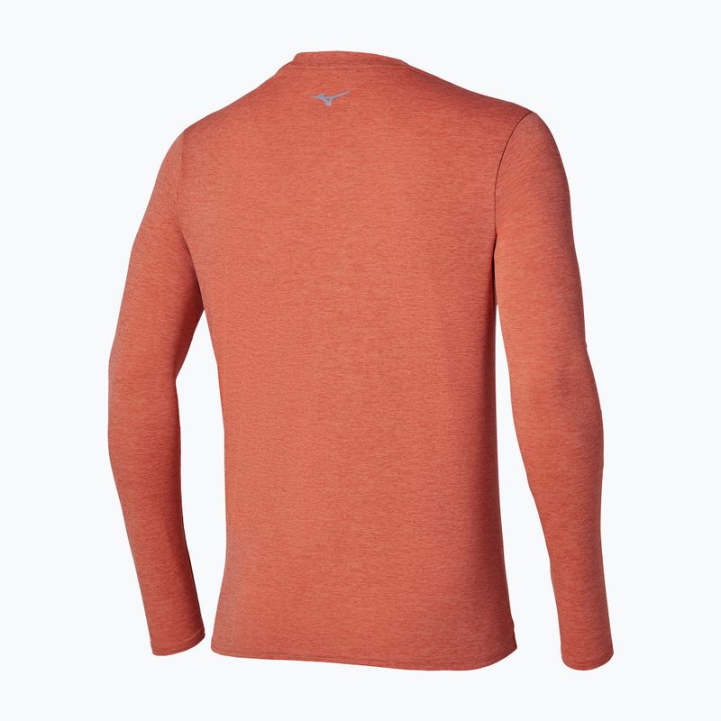 Мъжка блуза за бягане с дълъг ръкав Mizuno Core Impulse Long Sleeve Tee ginger 2