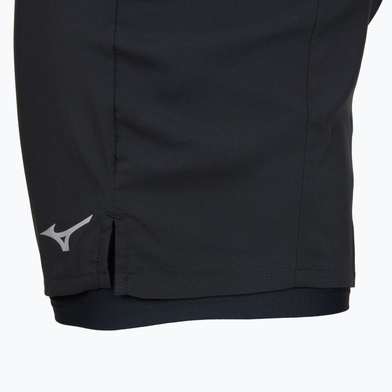 Мъжки шорти за бягане Mizuno Multi Pocket 2In1 black 3