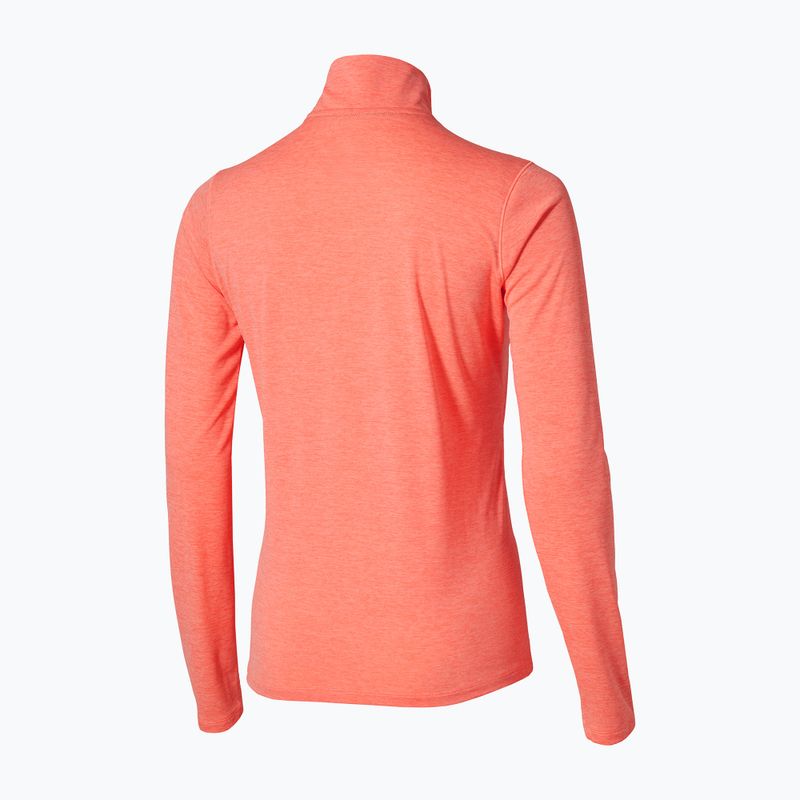 Дамски суитшърт за бягане Mizuno Core Impulse Half Zip Long Sleeve Tee desert flower 2