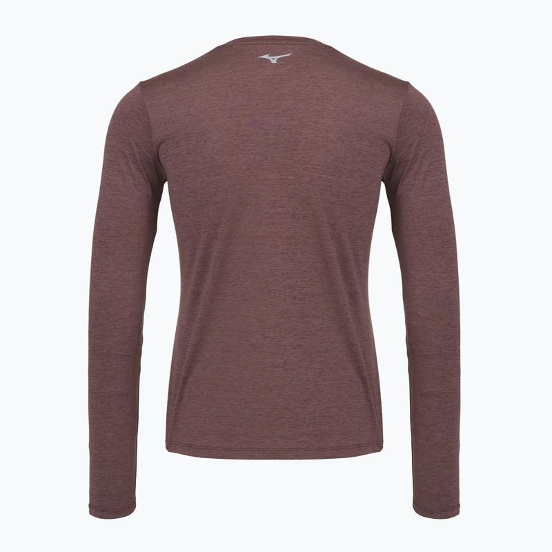 Мъжка блуза за бягане с дълъг ръкав Mizuno Core Impulse Long Sleeve Tee pepper corn 2