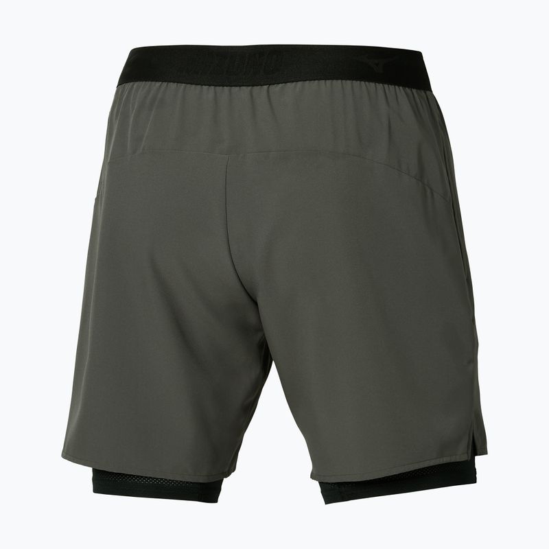 Мъжки шорти за бягане Mizuno Core 7.5 Inches 2In1 forest night 2