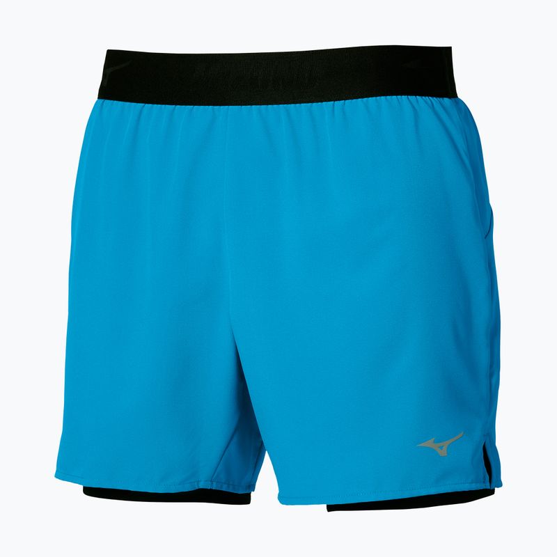 Мъжки шорти за бягане Mizuno Core 5.5 Inches 2In1 blue jewel