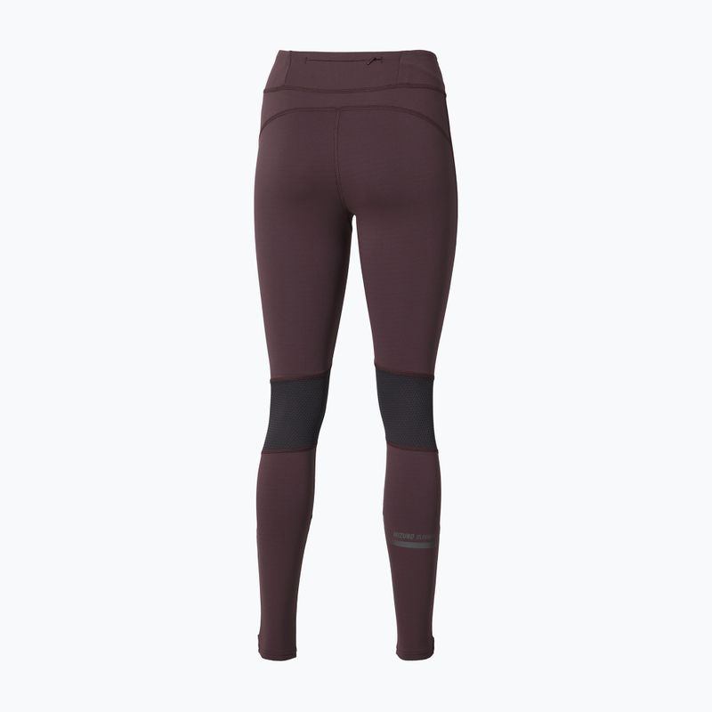 Дамски клин за бягане Mizuno Active Warmalite Long Tight raisin 2