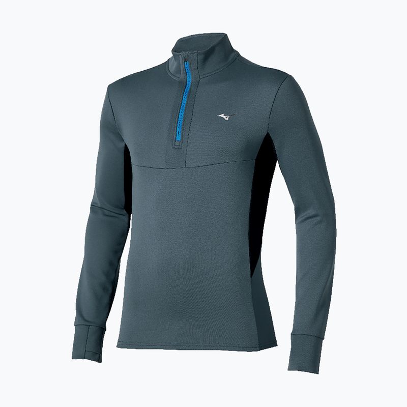 Мъжки суитшърт за бягане Mizuno Active Warmalite Half Zip Long Sleeve Top dark slate