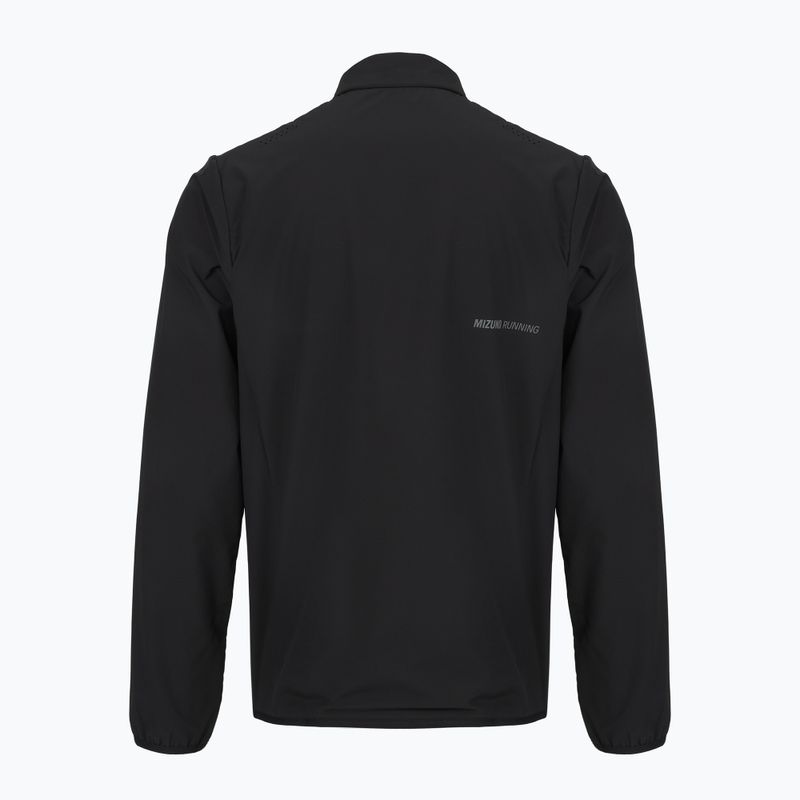 Мъжко яке за бягане Mizuno Tech Techfill Breath Thermo Jacket black 2