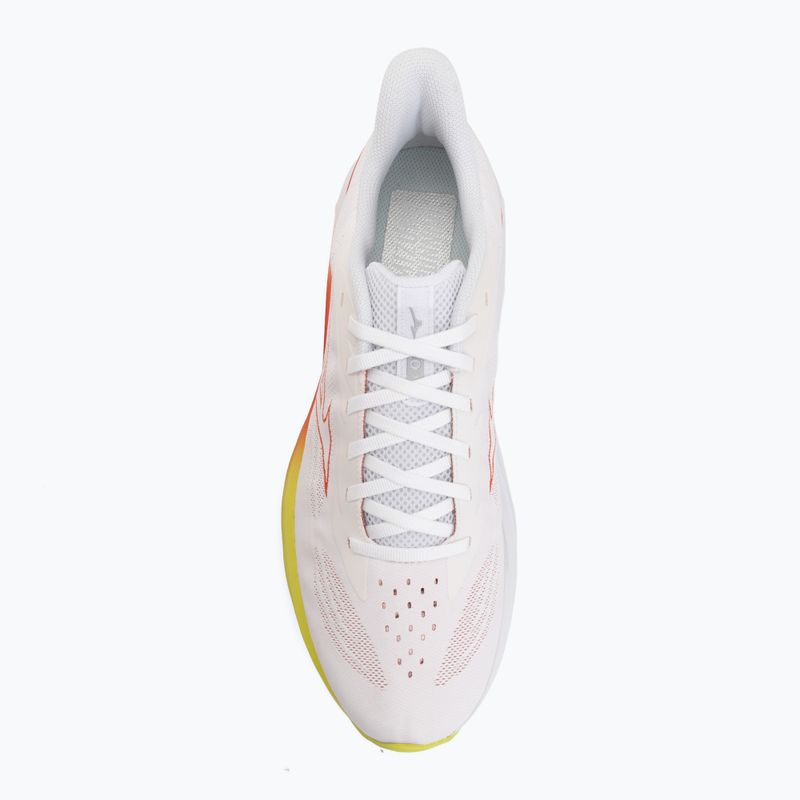 Мъжки обувки за бягане  Mizuno Wave Skyrise 7 white/orange/evening primrose 5