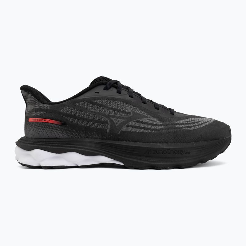 Мъжки обувки за бягане  Mizuno Wave Skyrise 7 black/iron gate/tomato puree 2