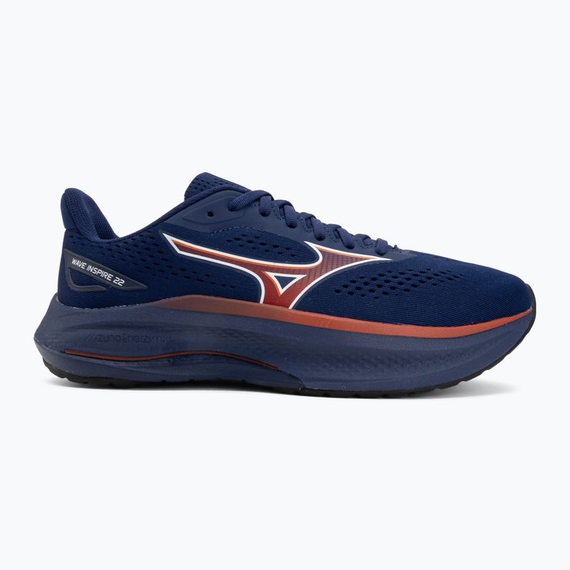 Мъжки обувки за бягане  Mizuno Wave Inspire 22 beacon blue/tomato puree/firecracker 2