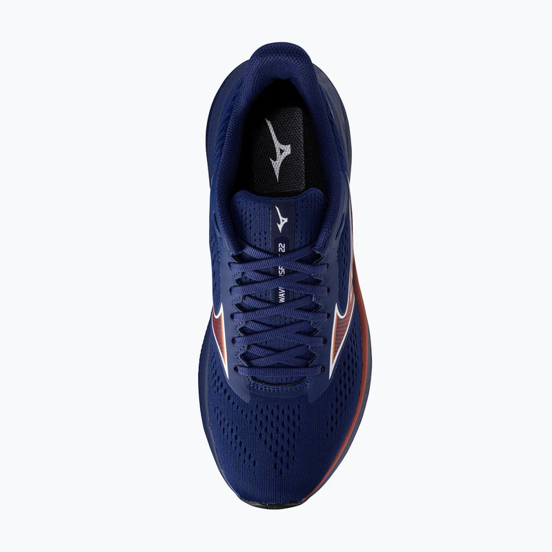 Мъжки обувки за бягане  Mizuno Wave Inspire 22 beacon blue/tomato puree/firecracker 5