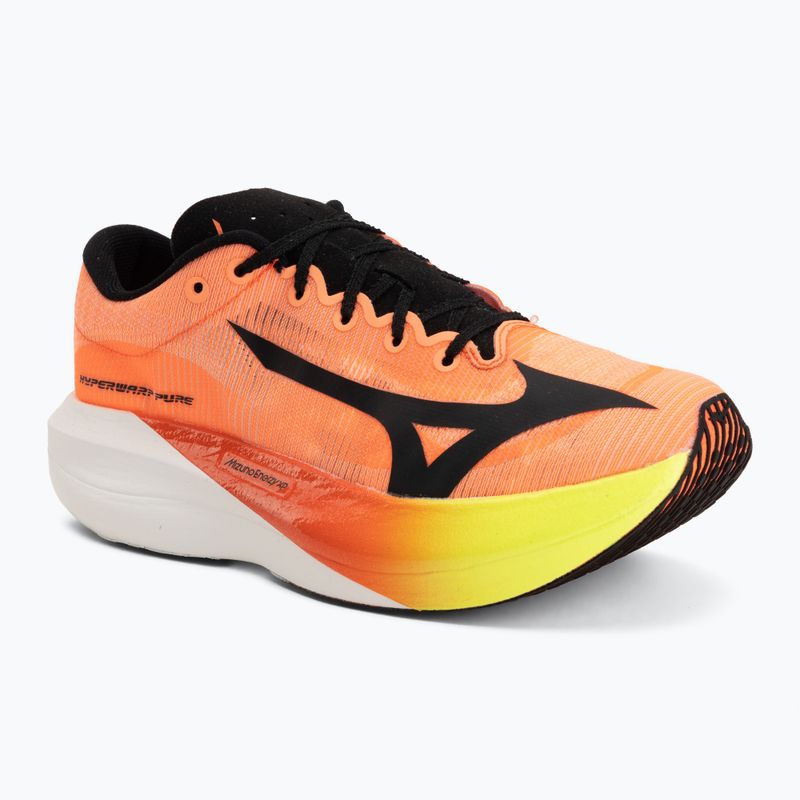 Обувки за бягане Mizuno Hyperwarp Pure lava orange/black/lightning yellow