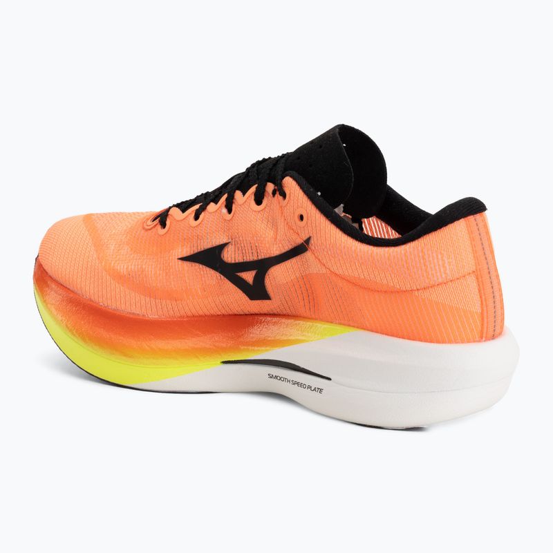 Обувки за бягане Mizuno Hyperwarp Elite lava orange/black/lightning yellow 3