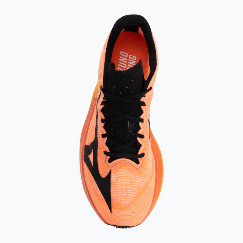 Обувки за бягане Mizuno Hyperwarp Elite lava orange/black/lightning yellow 5