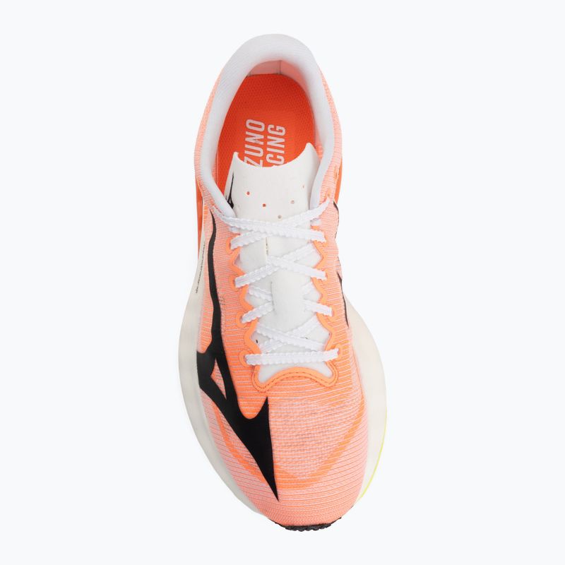Обувки за бягане Mizuno Hyperwarp Pro white/black/lava orange 5