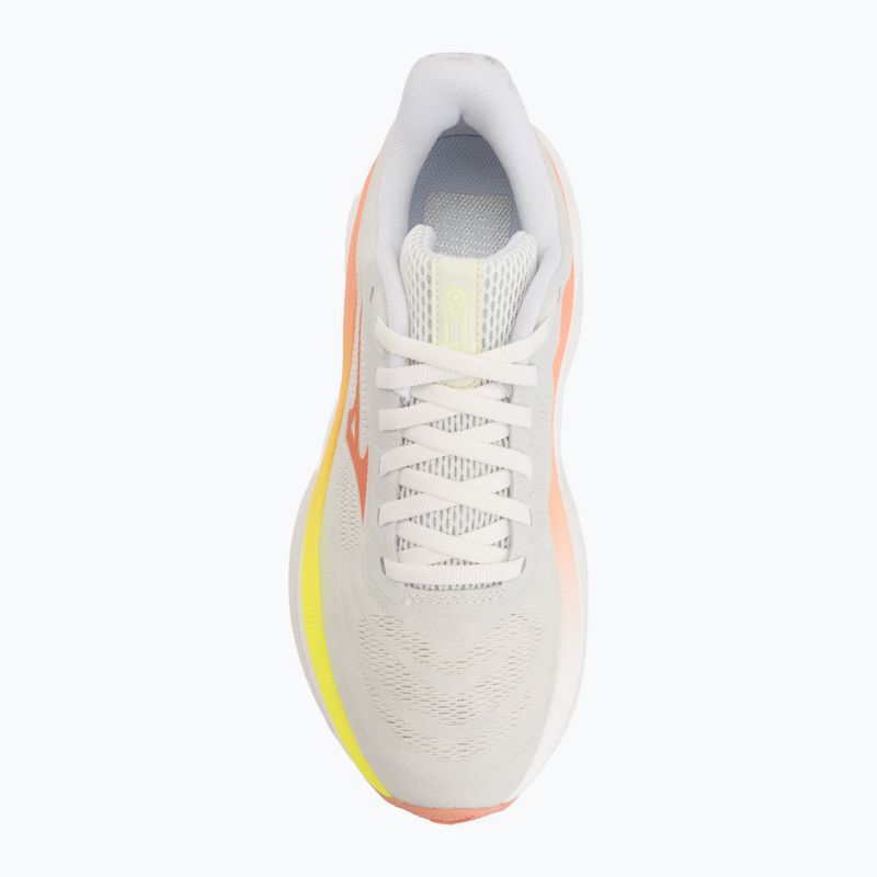 Дамски обувки за бягане Mizuno Wave Sky 9 gf white/desert flower/lime pulp 5