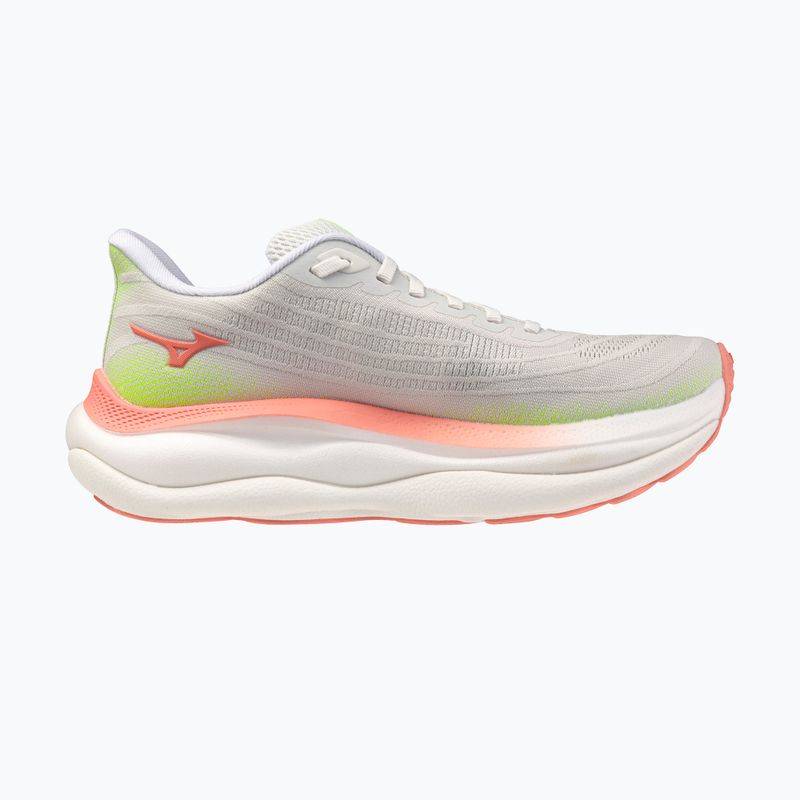 Дамски обувки за бягане Mizuno Wave Sky 9 gf white/desert flower/lime pulp 2