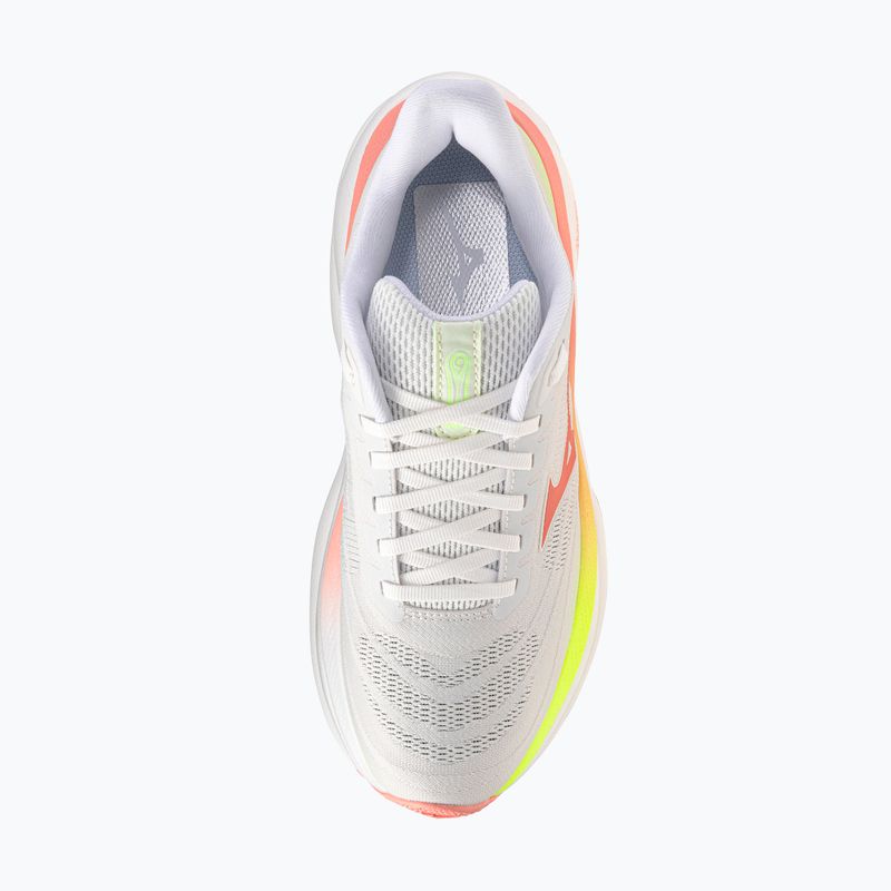 Дамски обувки за бягане Mizuno Wave Sky 9 gf white/desert flower/lime pulp 7